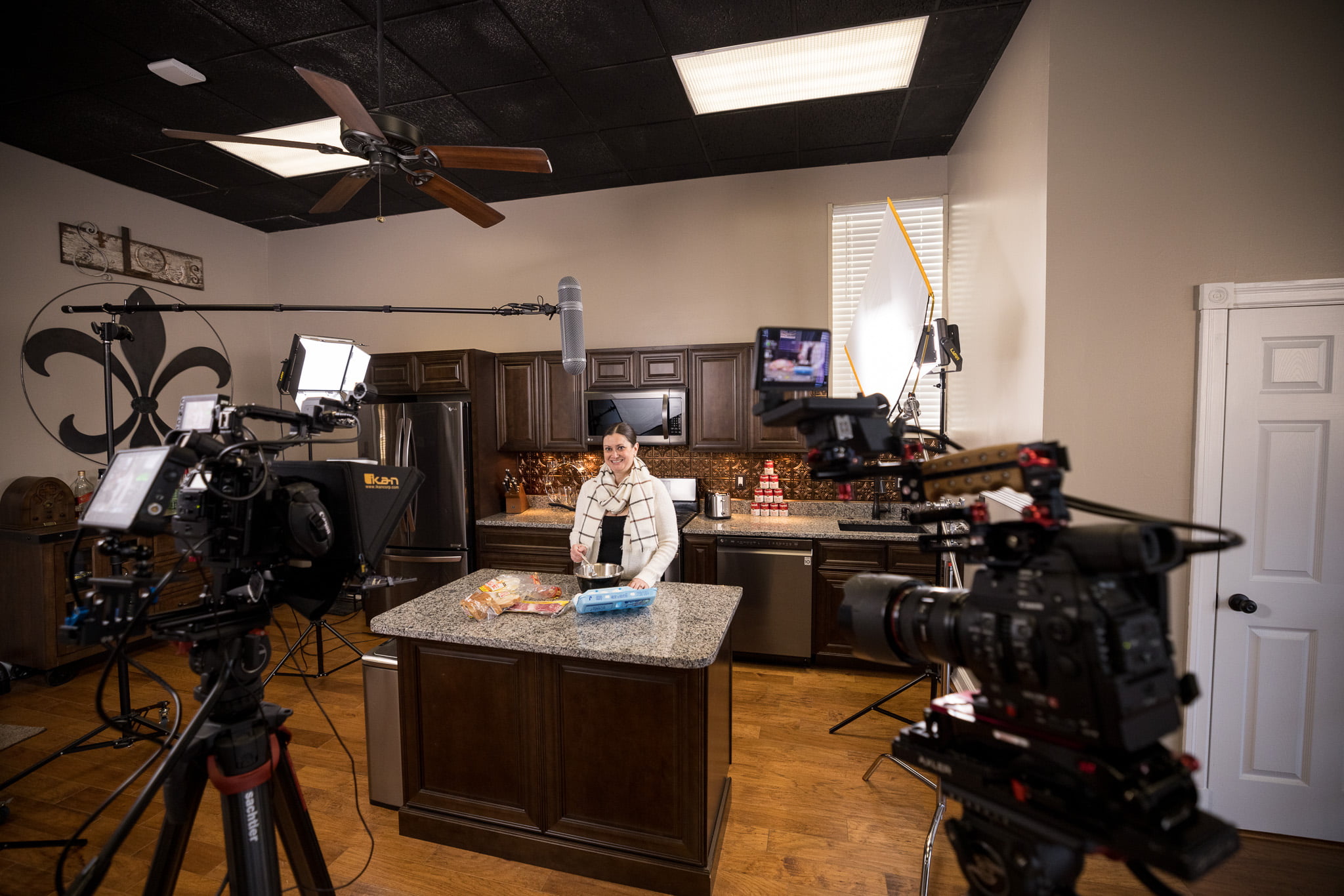St. Louis Kitchen studio for video