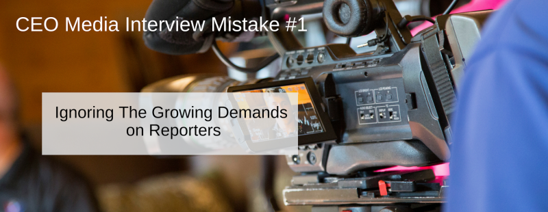 CEO Interview Mistake 1