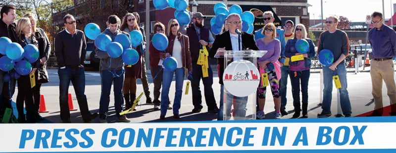Press Conference in a Box