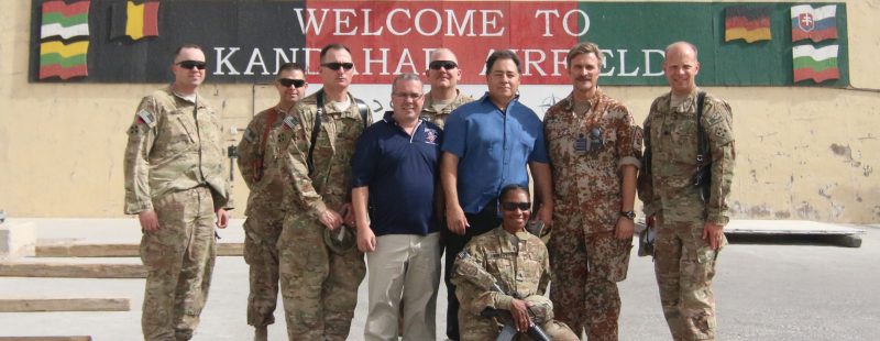 Chris Kuban in Afghanistan