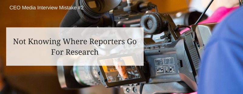 CEO Interview Mistake 2