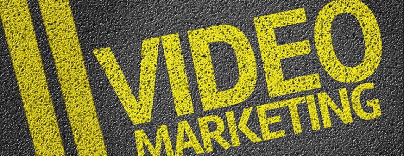 Video Marketing written on the road